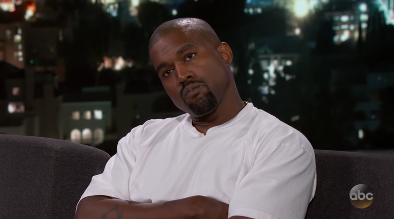 Illustration for article titled Jimmy Kimmel: ‘What Makes You Think’ Donald Trump Cares About Black People? Kanye West: ‘o_O’